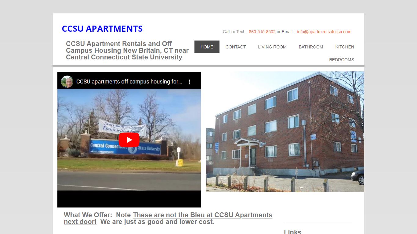 CCSU Apartments Off Campus Housing near Central Connecticut State ...